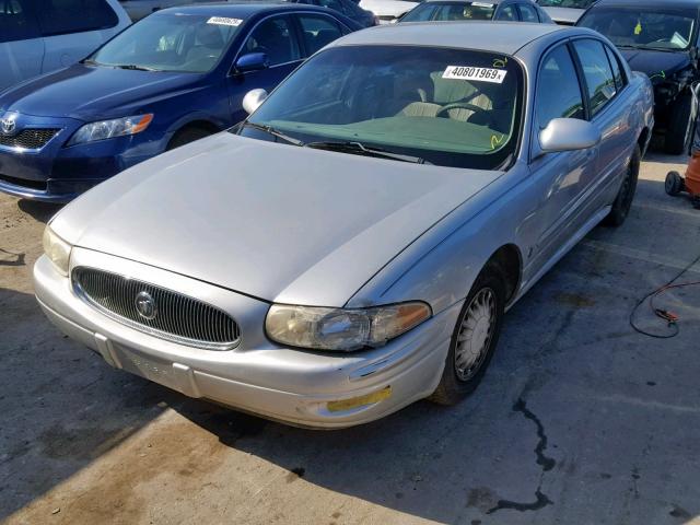 1G4HP54K624224968 - 2002 BUICK LESABRE CU SILVER photo 2