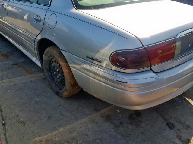 1G4HP54K624224968 - 2002 BUICK LESABRE CU SILVER photo 9