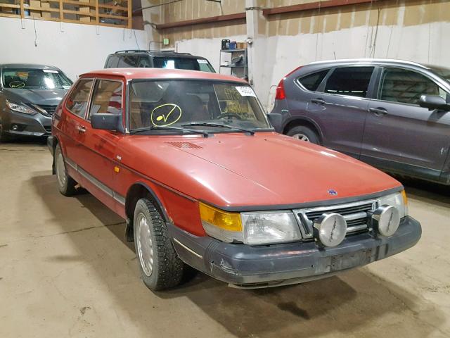 YS3AJ35D4L7021534 - 1990 SAAB 900 RED photo 1