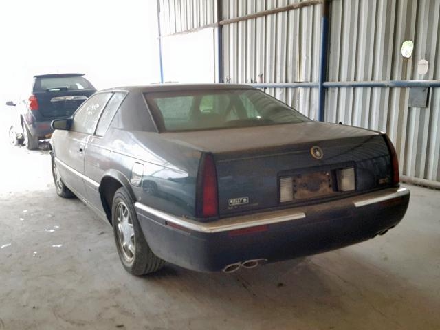 1G6ET1297TU600125 - 1996 CADILLAC ELDORADO T GREEN photo 3