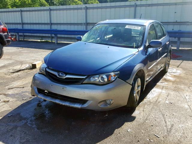 JF1GH6D63BG803443 - 2011 SUBARU IMPREZA OU BLUE photo 2