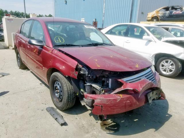 1G8AJ55F36Z125987 - 2006 SATURN ION LEVEL BURGUNDY photo 1