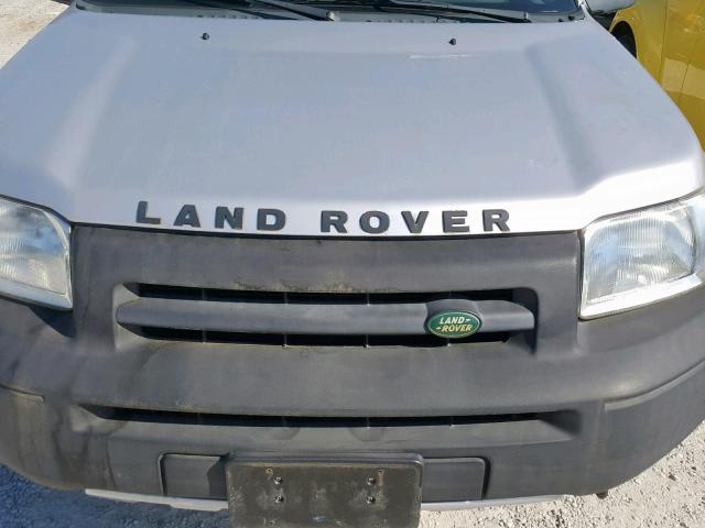 SALNY22263A271080 - 2003 LAND ROVER ROVER SILVER photo 7