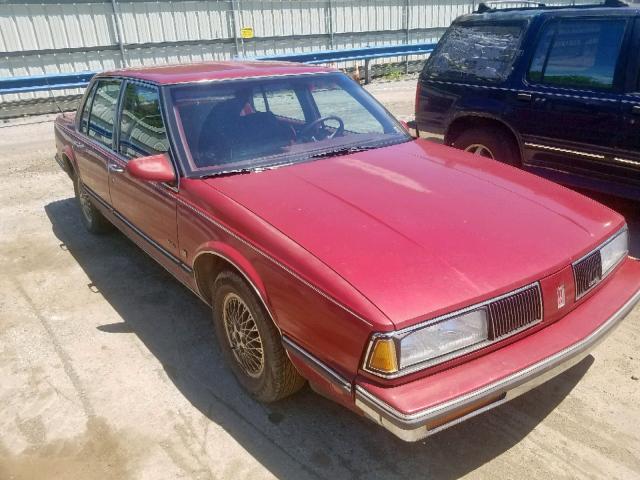 1G3HY54C6KW368678 - 1989 OLDSMOBILE DELTA 88 R RED photo 1