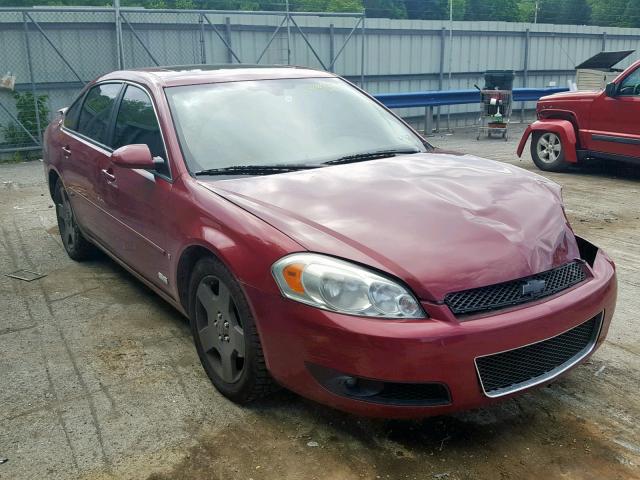 2G1WD58C969330981 - 2006 CHEVROLET IMPALA SUP 栗色 照片 1