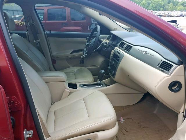 2G1WD58C969330981 - 2006 CHEVROLET IMPALA SUP 栗色 照片 5