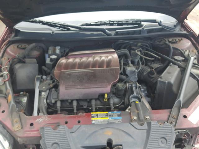 2G1WD58C969330981 - 2006 CHEVROLET IMPALA SUP 栗色 照片 7