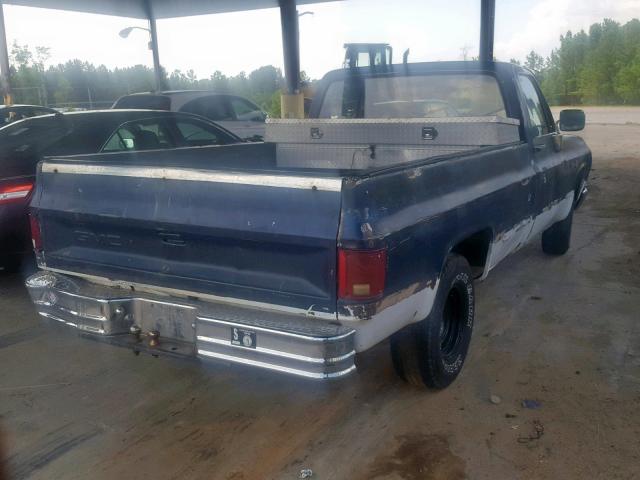 1GTC14H9FF712866 - 1985 GMC C1500 BLUE photo 4