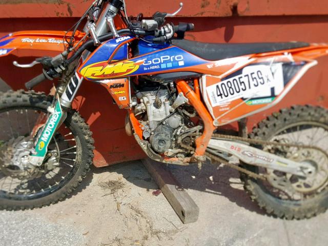 VBKSXK439JM184464 - 2018 KTM 250 SX-F ORANGE photo 7