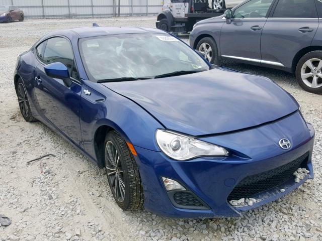 JF1ZNAA17F9709752 - 2015 TOYOTA SCION FR-S BLUE photo 1