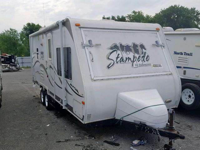 4X4TSDV288N010468 - 2008 PALO STAMPEDE WHITE photo 1