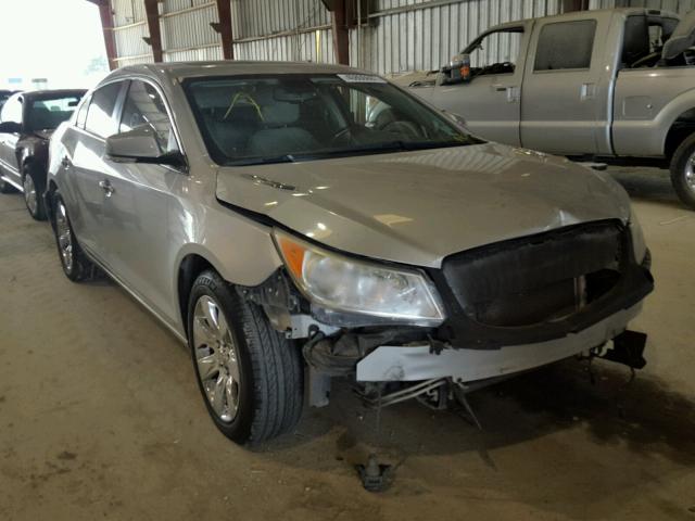 1G4GC5EG2AF221103 - 2010 BUICK LACROSSE C SILVER photo 1