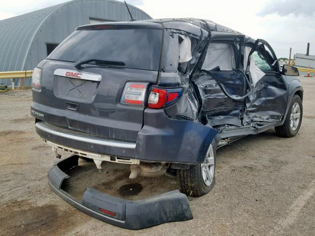 1GKKRPKD4FJ364436 - 2015 GMC ACADIA SLE GRAY photo 4