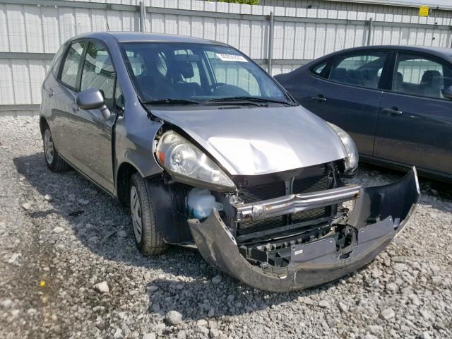 JHMGD37478S068890 - 2008 HONDA FIT GRAY photo 1