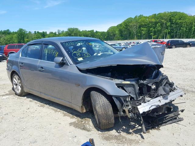 WBANV93568CZ65830 - 2008 BMW 535 XI GRAY photo 1