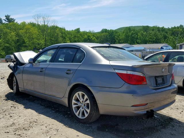 WBANV93568CZ65830 - 2008 BMW 535 XI GRAY photo 3