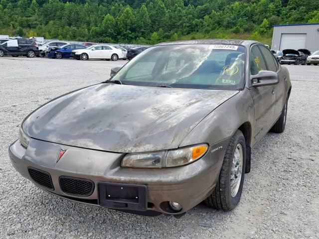 1G2WJ52K5XF222614 - 1999 PONTIAC GRAND PRIX BROWN photo 2