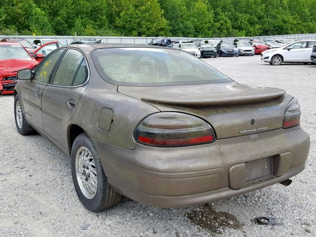 1G2WJ52K5XF222614 - 1999 PONTIAC GRAND PRIX BROWN photo 3