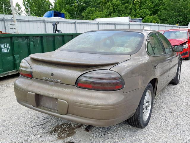 1G2WJ52K5XF222614 - 1999 PONTIAC GRAND PRIX BROWN photo 4