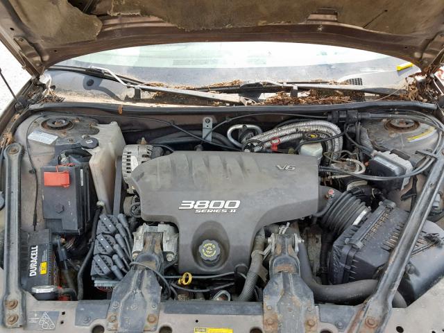 1G2WJ52K5XF222614 - 1999 PONTIAC GRAND PRIX BROWN photo 7