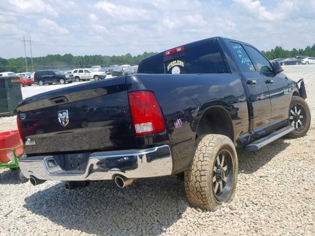 1C6RR6GT3GS382403 - 2016 RAM 1500 SLT BLACK photo 4