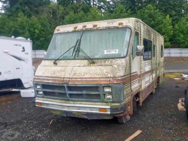 1GDJP37W5F3503733 - 1985 GMC MOTOR HOME BEIGE photo 2