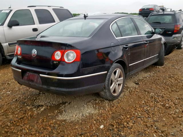 WVWAK73C68P089783 - 2008 VOLKSWAGEN PASSAT KOM BLACK photo 4