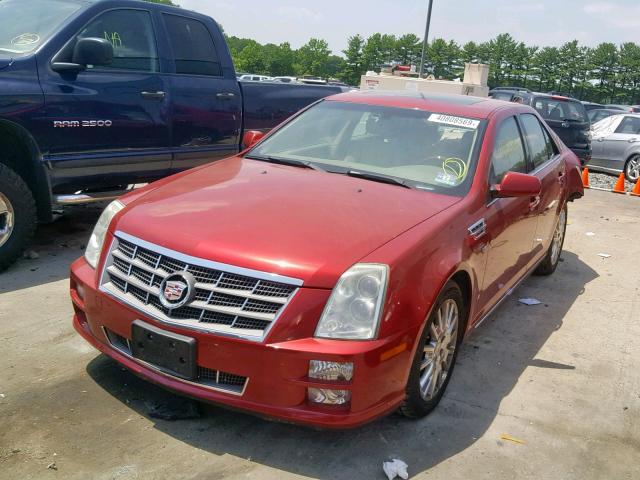 1G6DK67V080160524 - 2008 CADILLAC STS RED photo 2