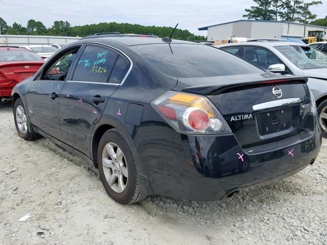 1N4CL21E98C267969 - 2008 NISSAN ALTIMA HYB BLACK photo 3