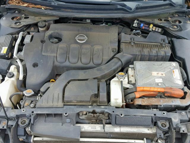 1N4CL21E98C267969 - 2008 NISSAN ALTIMA HYB BLACK photo 7