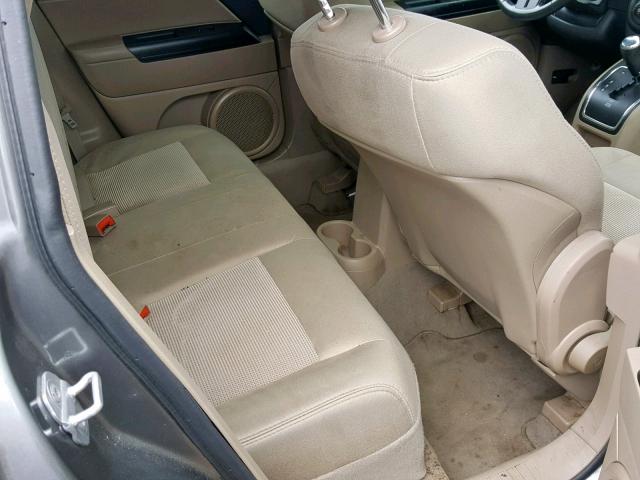 1J4NT1FBXBD190388 - 2011 JEEP COMPASS SP ნაცრისფერი ფოტო 6