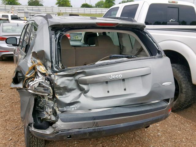 1J4NT1FBXBD190388 - 2011 JEEP COMPASS SP ნაცრისფერი ფოტო 9