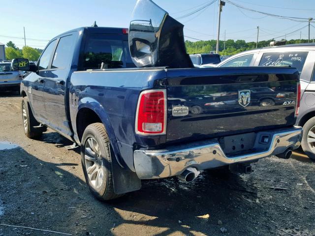 1C6RR7PT1DS526628 - 2013 RAM 1500 LONGH BLUE photo 3