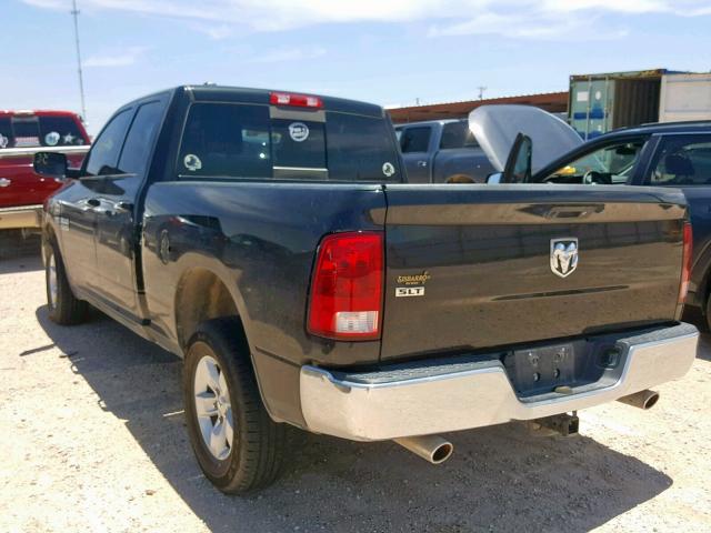 1C6RR6GT8JS104992 - 2018 RAM 1500 SLT BLACK photo 3