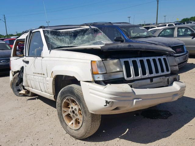 1J4GZ78S9TC186976 - 1996 JEEP GRAND CHER WHITE photo 1