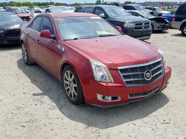 1G6DT57V380166633 - 2008 CADILLAC CTS HI FEA RED photo 1