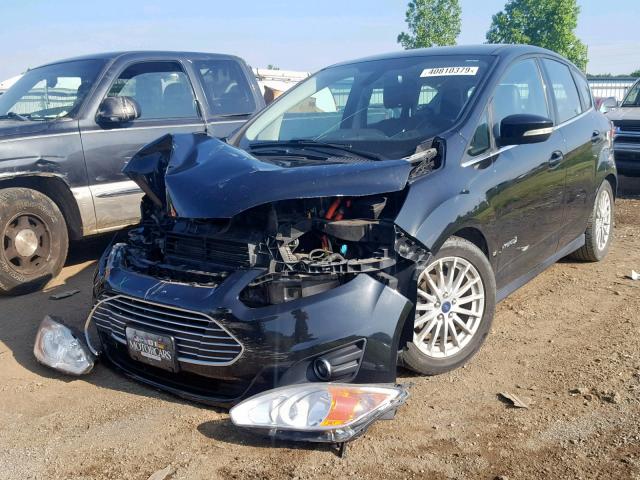 1FADP5BU8DL507507 - 2013 FORD C-MAX SEL BLACK photo 2