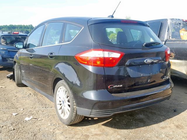 1FADP5BU8DL507507 - 2013 FORD C-MAX SEL BLACK photo 3