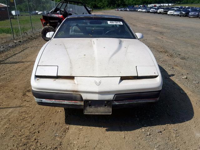 1G2FS23E9LL209946 - 1990 PONTIAC FIREBIRD B WHITE photo 10