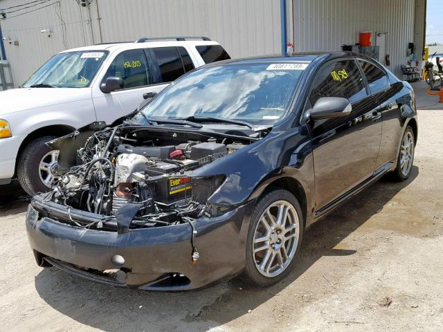 JTKDE177470161157 - 2007 TOYOTA SCION TC შავი ფოტო 2