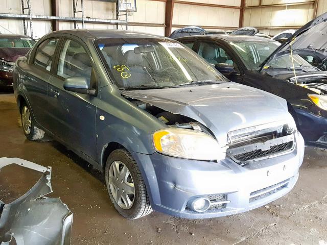 KL1TD566X7B057161 - 2007 CHEVROLET AVEO BASE Mavi foto 1