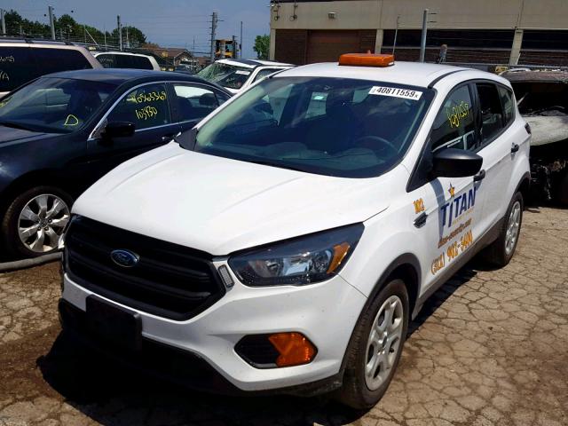 1FMCU0F70JUB38102 - 2018 FORD ESCAPE S WHITE photo 2