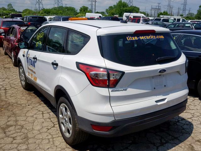 1FMCU0F70JUB38102 - 2018 FORD ESCAPE S WHITE photo 3