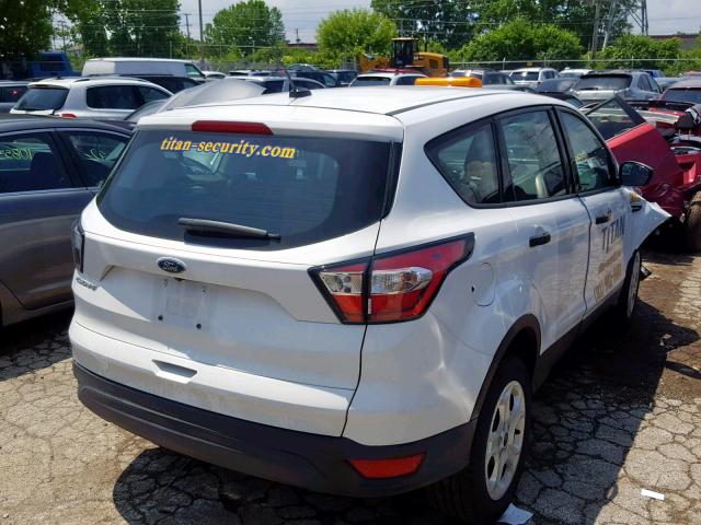 1FMCU0F70JUB38102 - 2018 FORD ESCAPE S WHITE photo 4