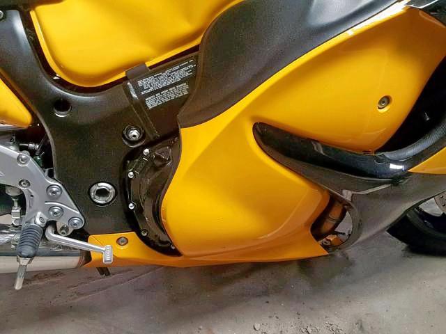 JS1GX72BXD2101486 - 2013 SUZUKI GSX1300 RA YELLOW photo 7