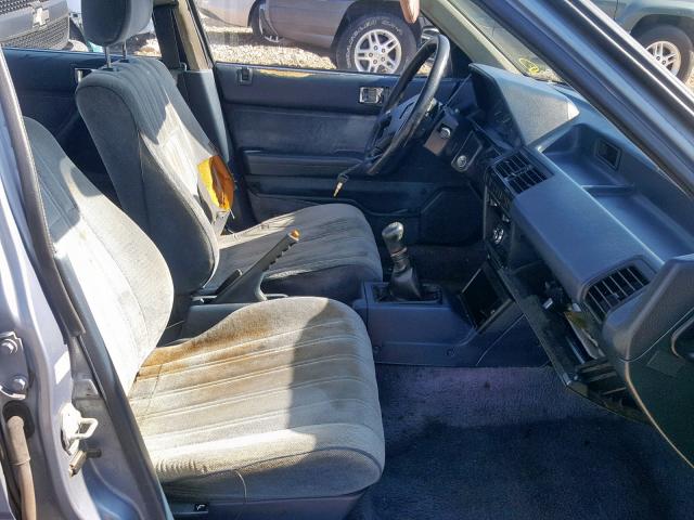 1HGCA5543HA020060 - 1987 HONDA ACCORD LXI BLUE photo 5