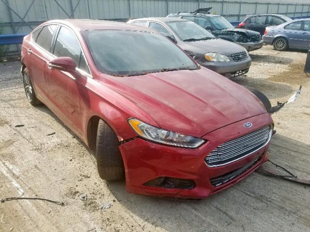 3FA6P0K99FR276323 - 2015 FORD FUSION TIT RED photo 1