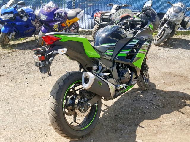 JKAEX8B10GDA30721 - 2016 KAWASAKI EX300 B TWO TONE photo 4