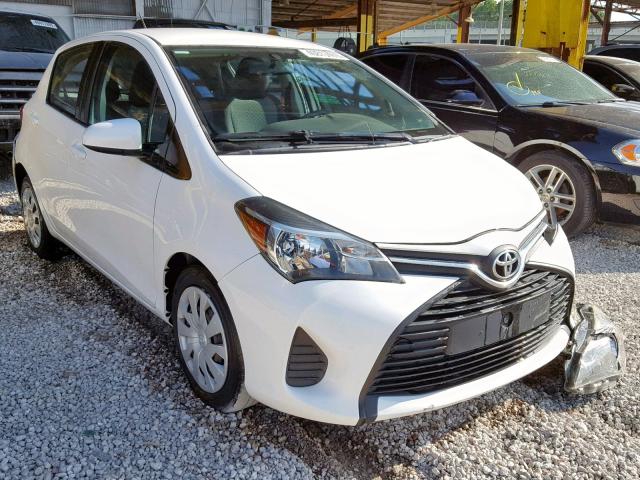 VNKKTUD36GA058539 - 2016 TOYOTA YARIS L WHITE photo 1