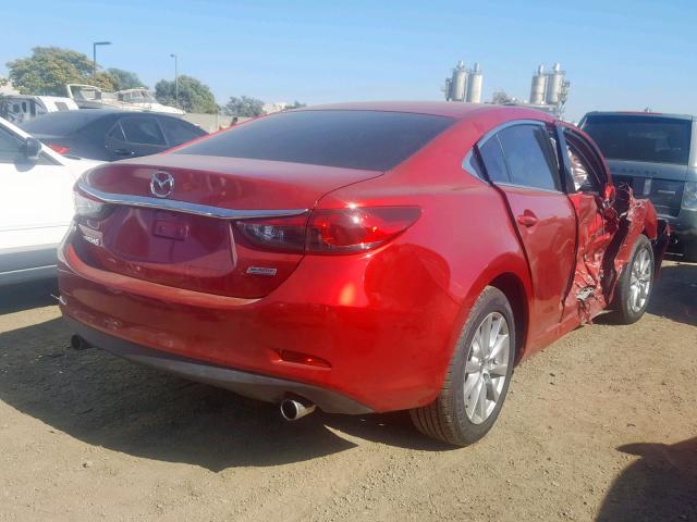 JM1GL1U52H1106070 - 2017 MAZDA 6 SPORT RED photo 4